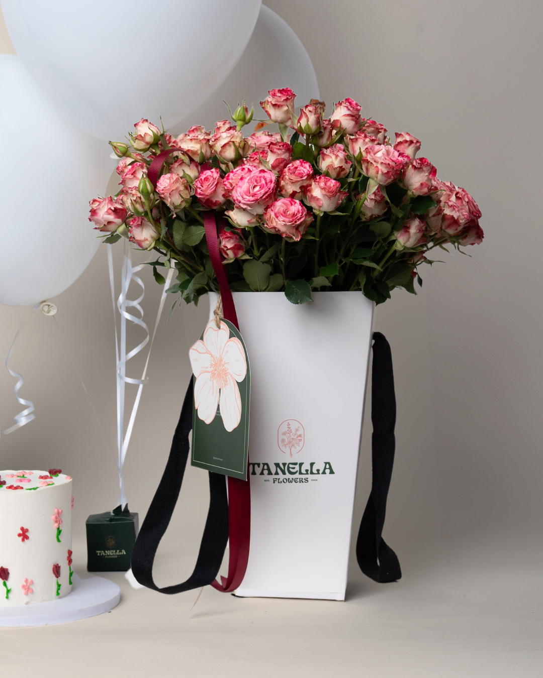 Rosé Meringue Bundle - tanella flowers 