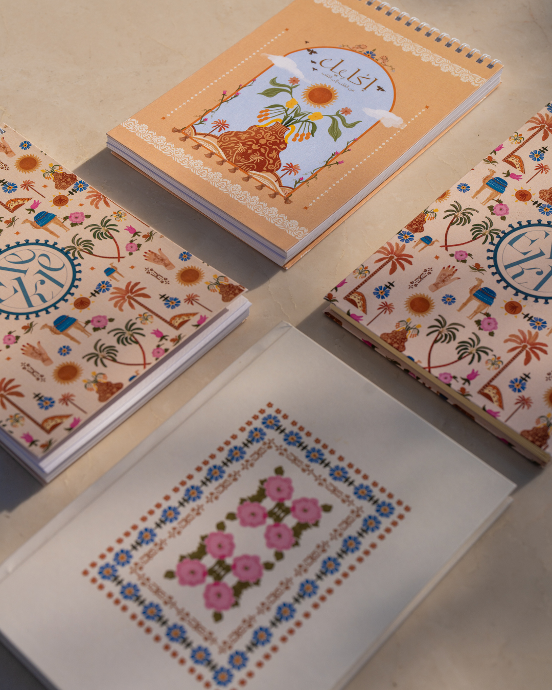 Cultural Sketch Book - tanella flowers 