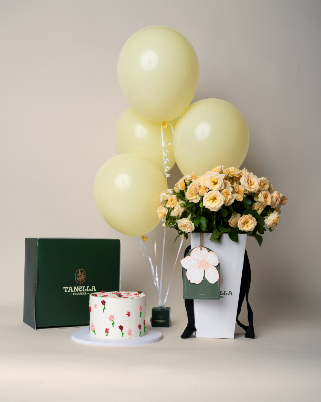 Sun Custard Bundle - tanella flowers 