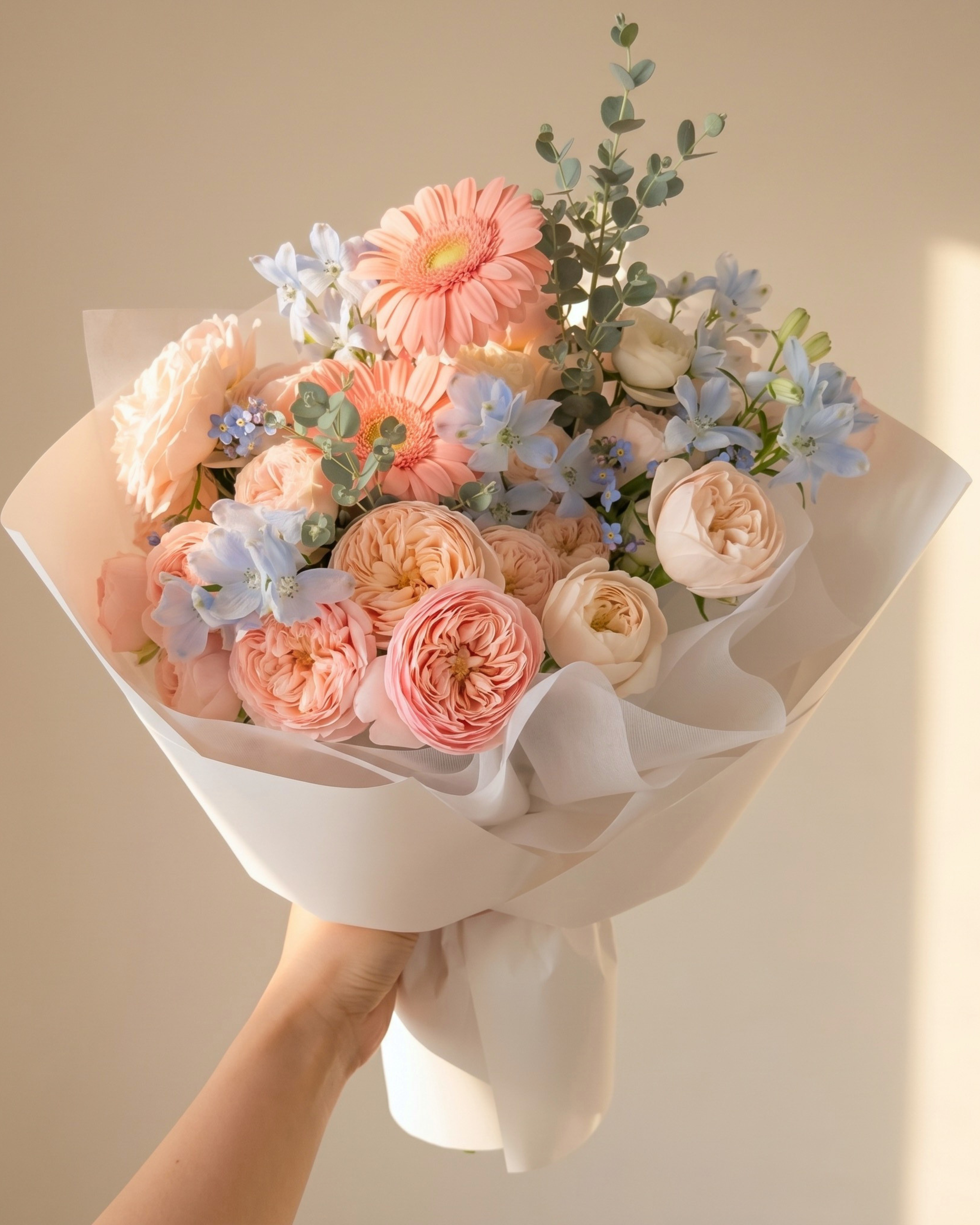 Pastel - tanella flowers 