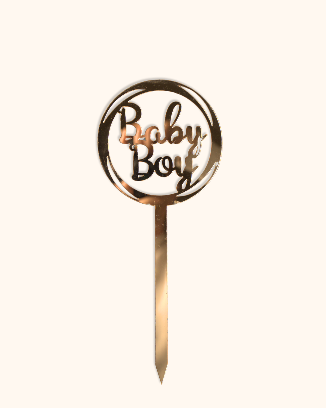 Golden Acrylic Accessory