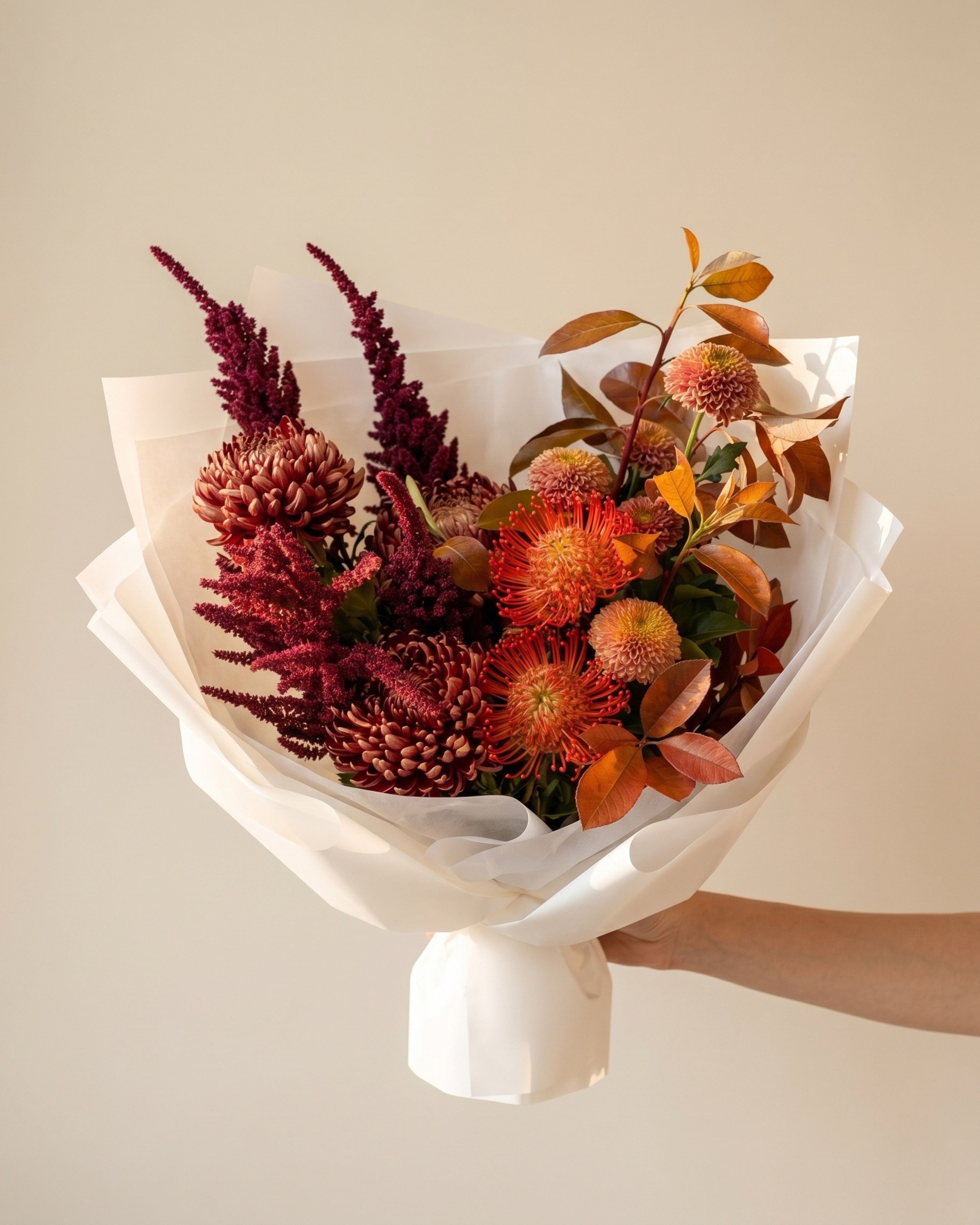 Autumn - tanella flowers 