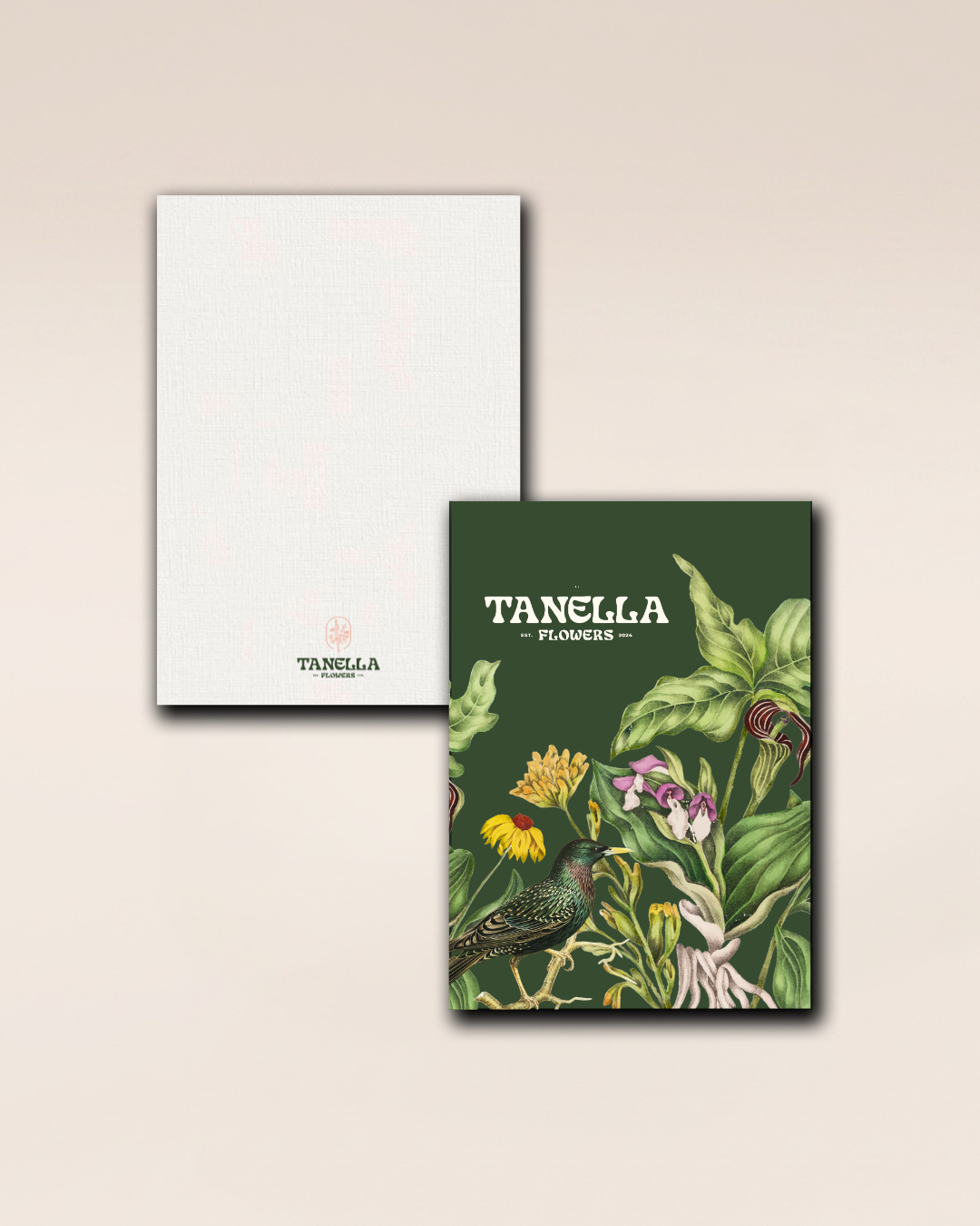 Card - tanella flowers 